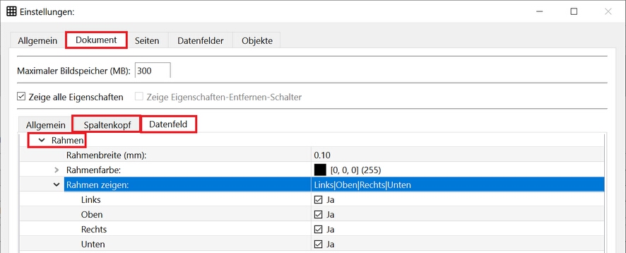 config-frame